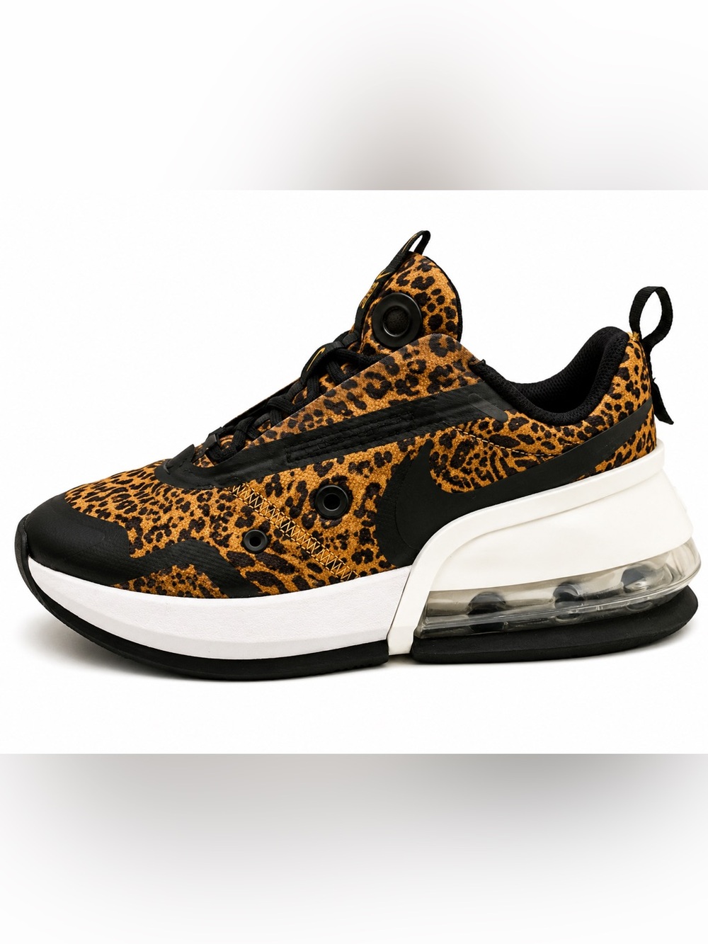 🔥 Nike Air Max Up Leopard Print Sneakers Women’s 9 Animal Print Athleisure Shoes